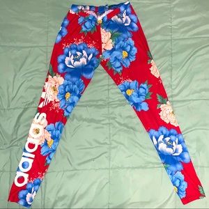 Floral Adidas Leggings